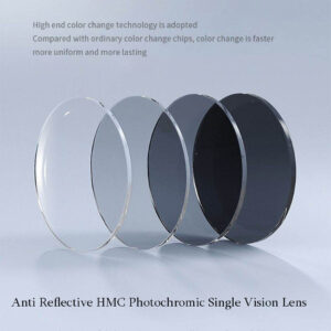 Anti Reflective HMC Photochromic Single Vision Lens