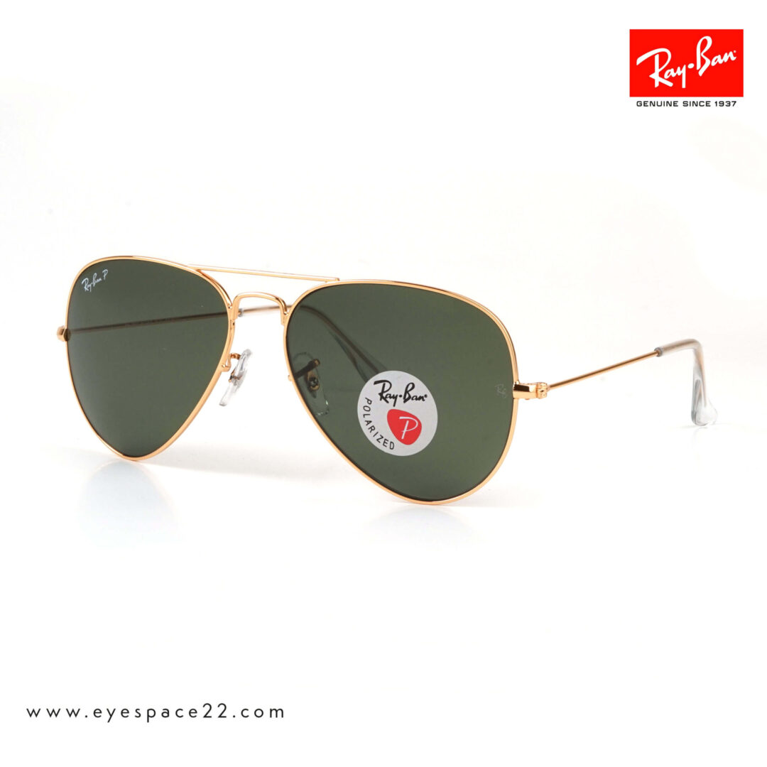 Ray-Ban RB3025 Polarized Sunglass Aviator 001/58 (Original Edition)