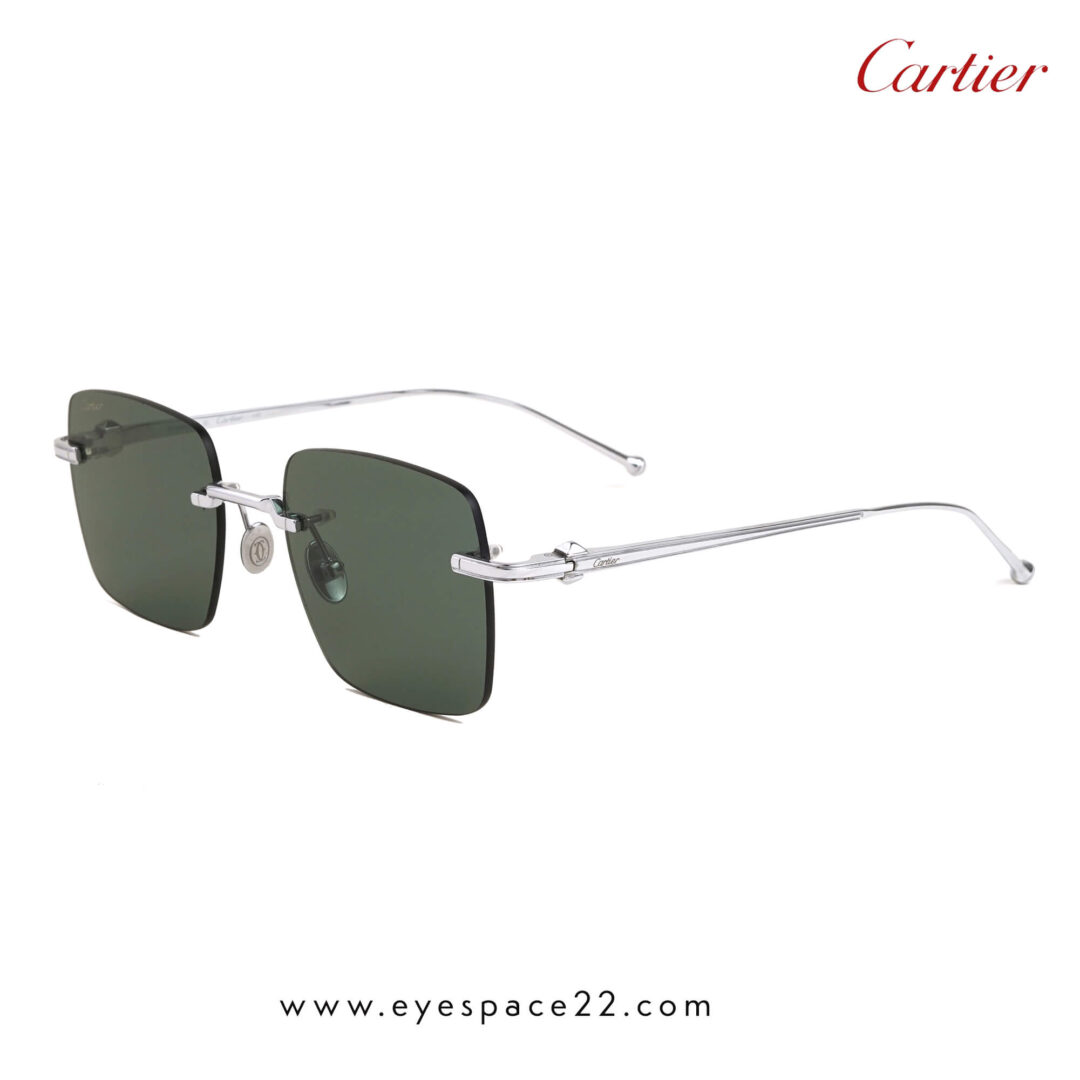 Cartier CT0403S Silver Authentic Sunglasses