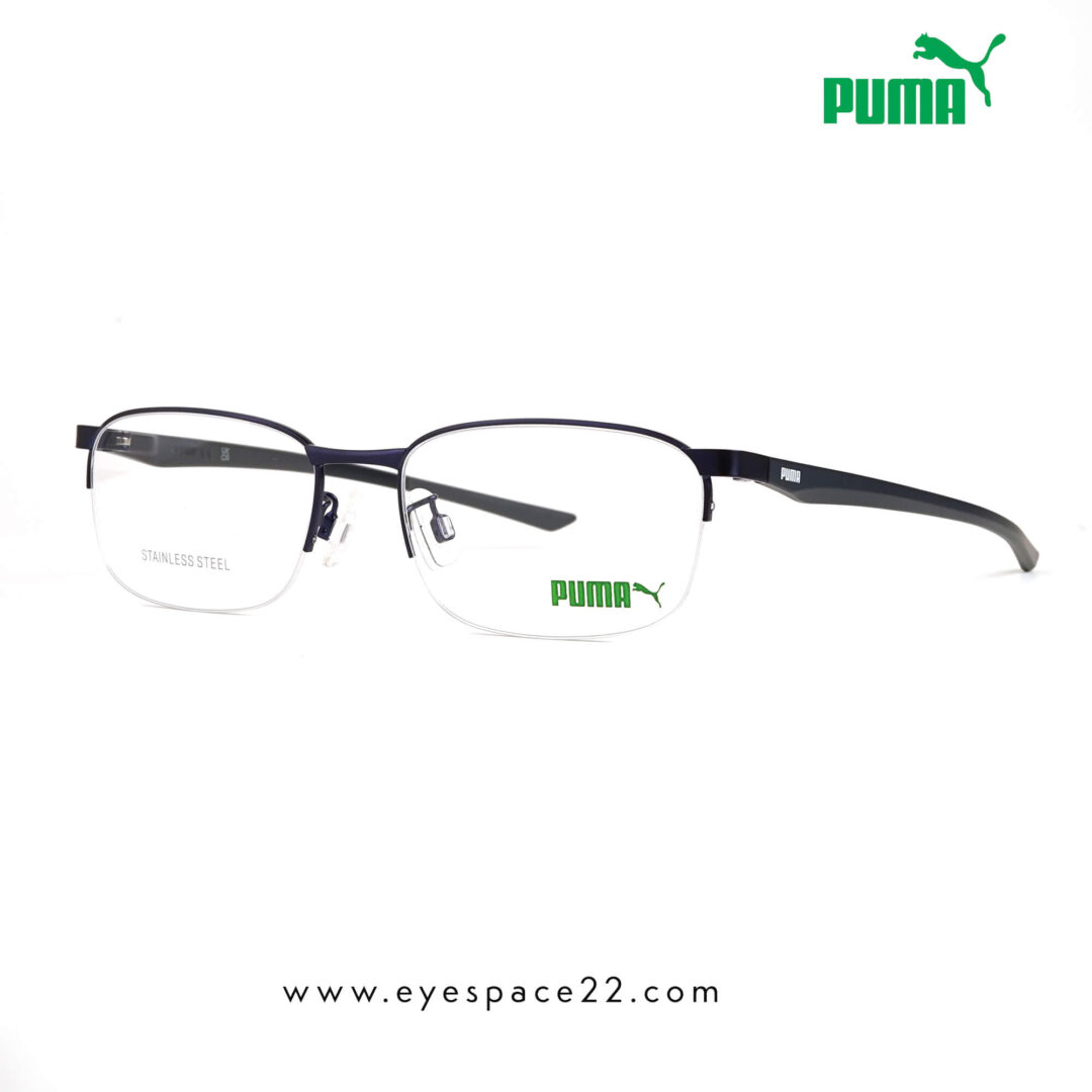 Puma PE01700A 003 Semi Rimless Eyeglasses