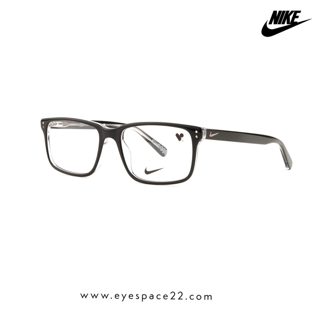 Nike 7240 002 Black Clear | Authentic Eyeglasses for Men