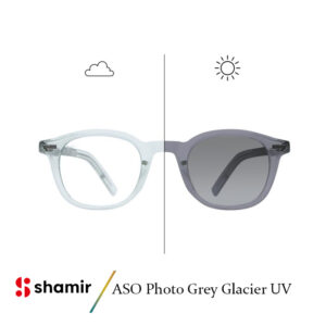 Shamir ASO Photochromic Grey Glacier UV 1.56