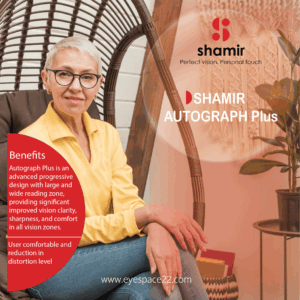 Shamir Autograph Plus™ Progressive Lenses