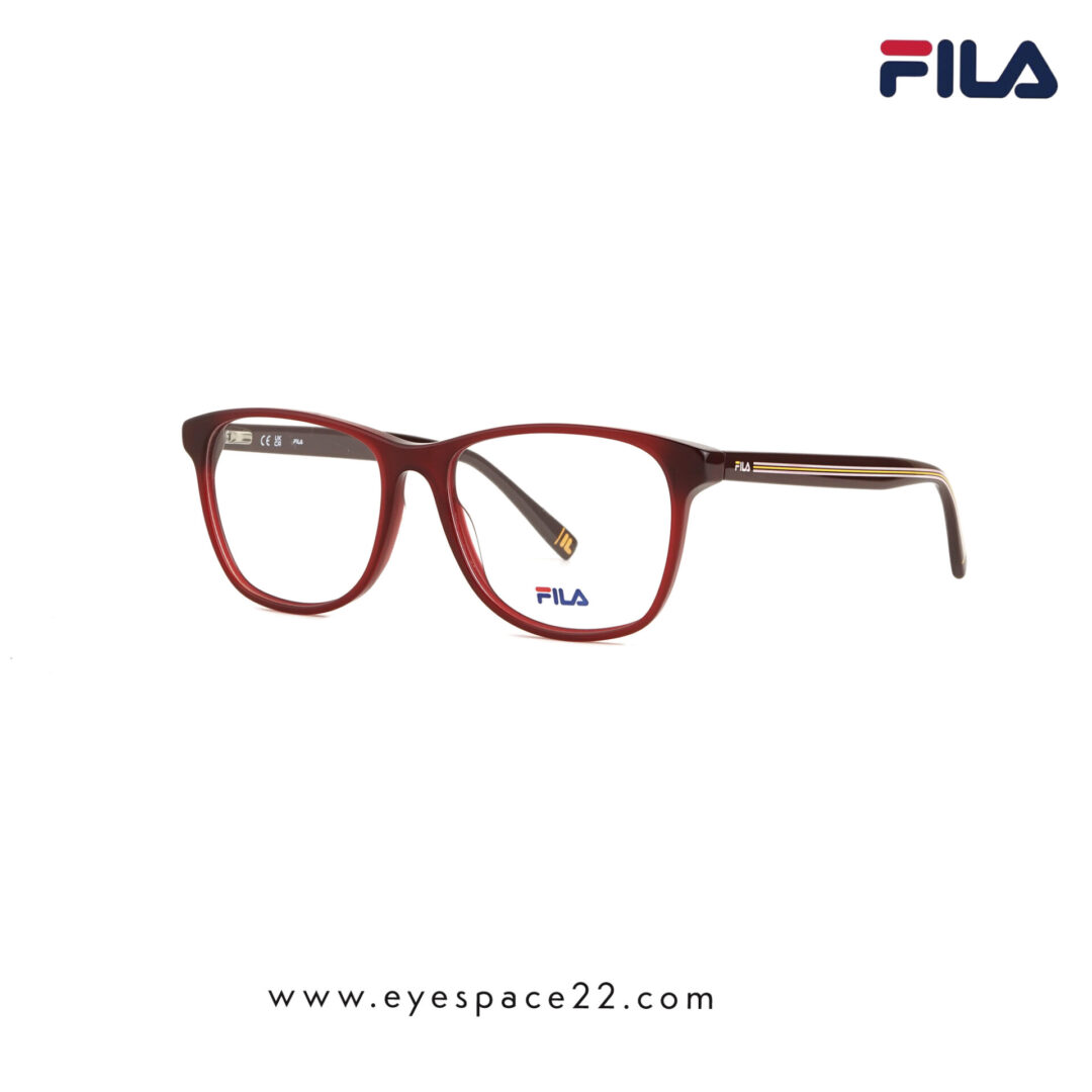 FILA VFI543K 09Y9 Shiny Maroon | Eyeglasses