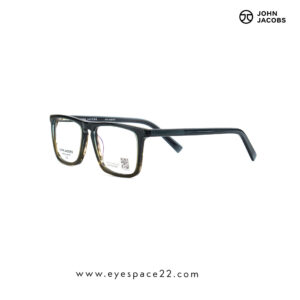 Buy John Jacobs JJ E10232-C6 Francisco eyeglasses stylish dark gray square design online