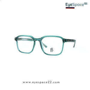 EyeSpace buy stylish Transparent Emerald Green optical frames at best price