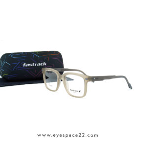 Order Fastrack FT1625MFP4MBRV brown Wayfarer eyeglasses online for men’s fashion look