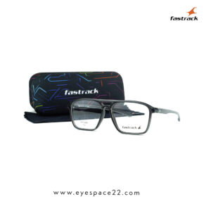Buy Fastrack FT1564MFP2LGYV men’s navigator eyeglasses translucent smoke grey design