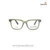 Fastrack Olive Green Square Frame FT1581MFP9MGRV Stylish Men Eyeglasses