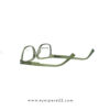 Fastrack FT1581MFP9MGRV Green Square Shape Eyeglasses Men Premium Frame