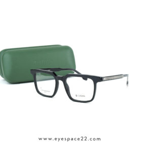 Buy Titan TC1263UFA1MBKV Black Square Frame for Men