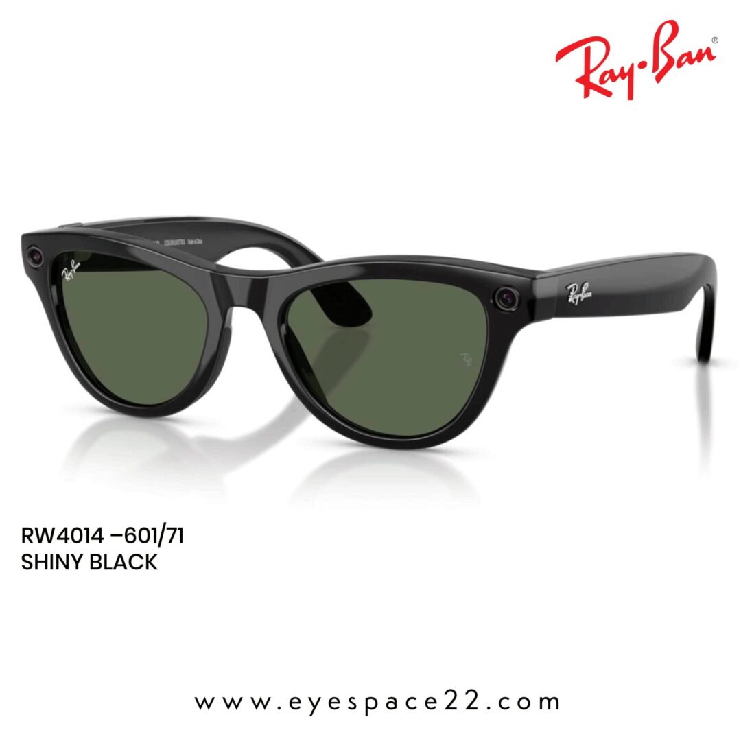 Ray-Ban Meta Skyler RW4014 601/71 Shiny Black Smart Eyewear for Men and Women Online