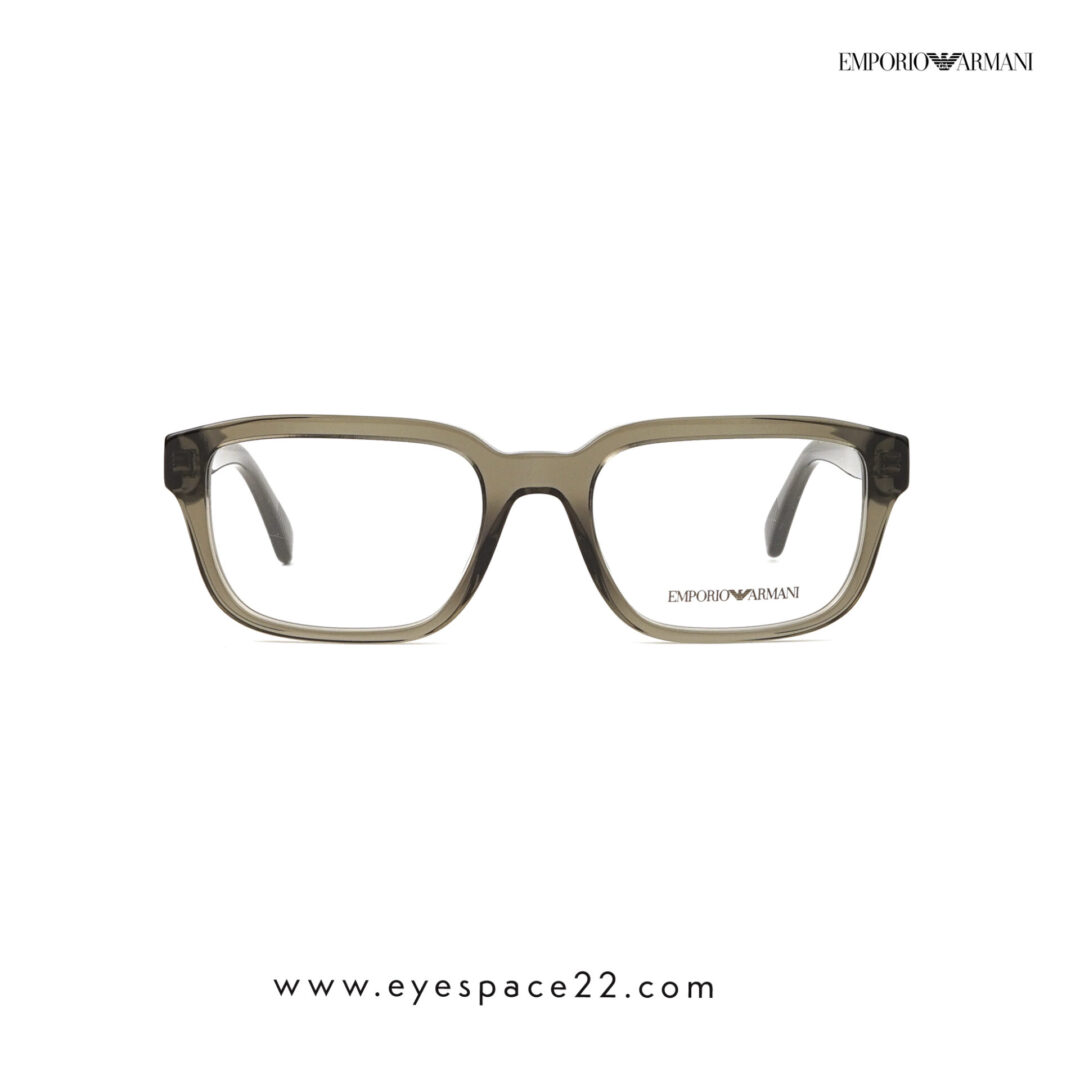 Emporio Armani EA3255 eyeglasses with Pillow full rim acetate frame