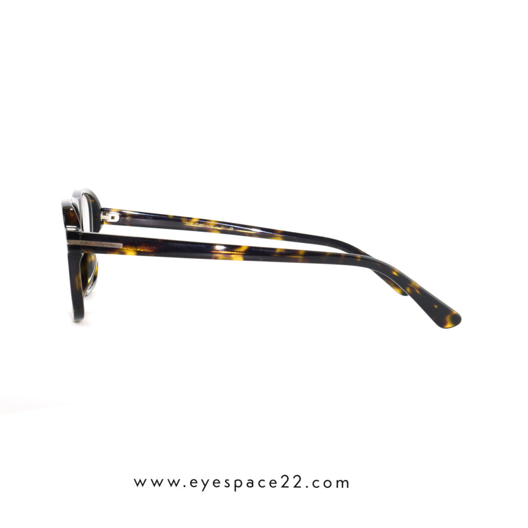 Premium WH FT5806 Shiny Black Eyeglasses for Men and Women