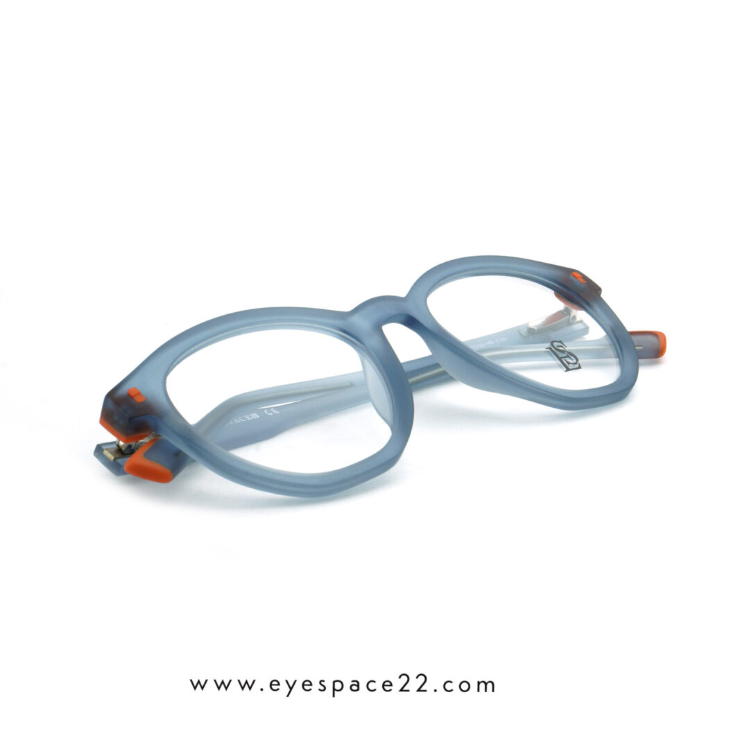 Eyespace22 ES MY02-04 Matte Sky Blue Round Eyeglasses