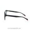 Eyespace22 ESMY01-01 Shiny Black Square Eyeglasses
