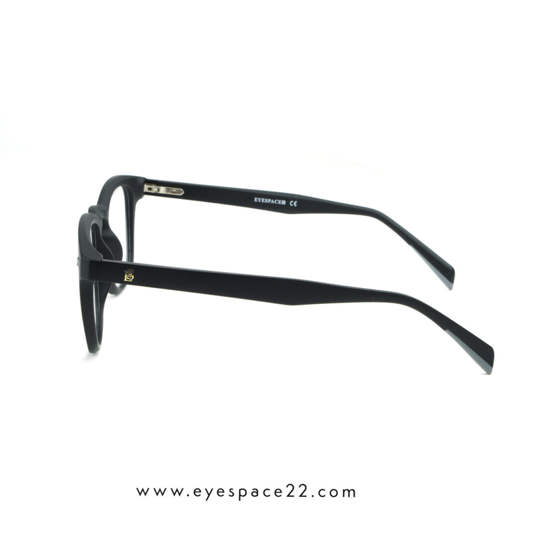 Eyespace22 ES MY01-01 Premium Black Glasses Frame