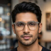 Fastrack-FT1625MFP4MBRV Lightweight Eyeglasses For Men