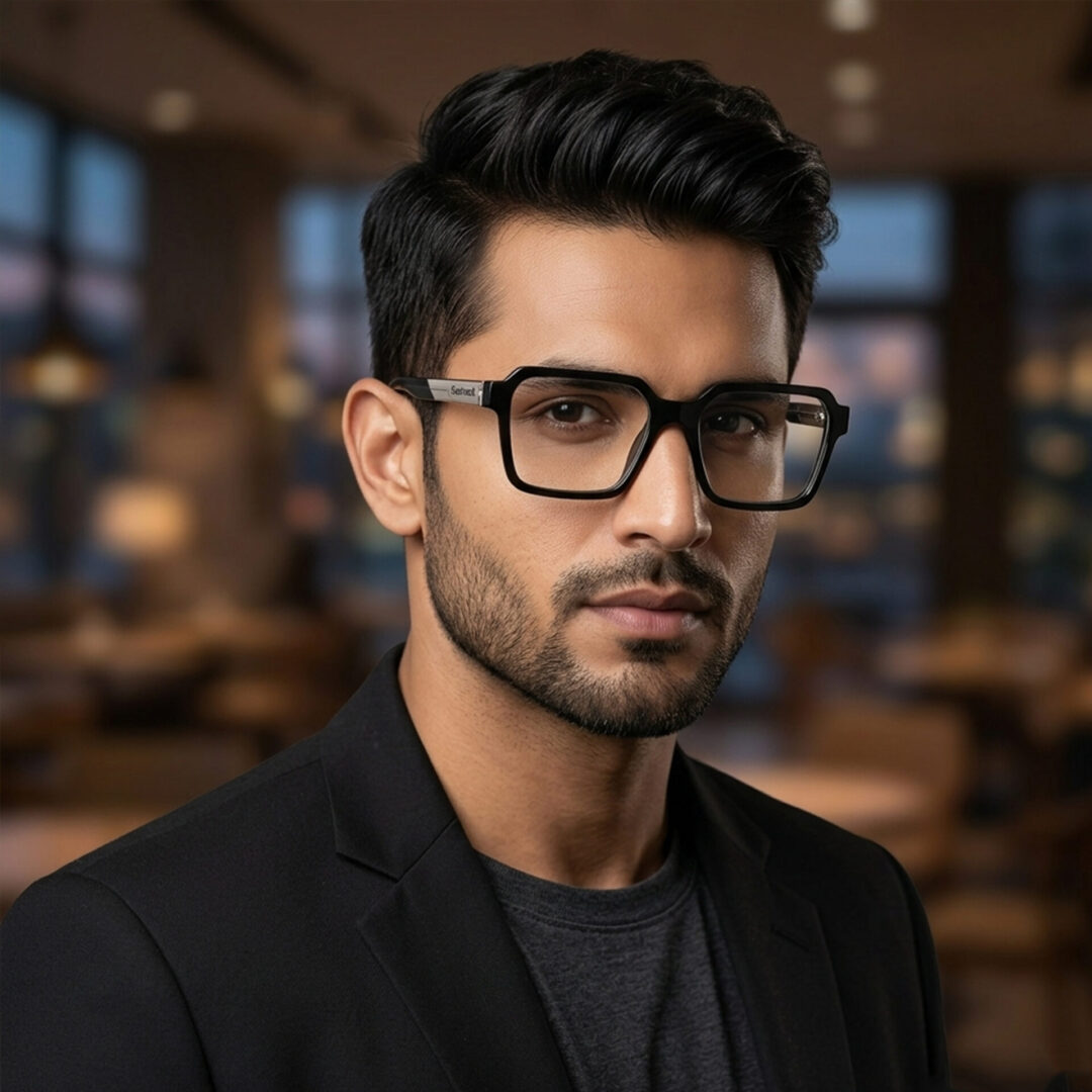 Fastrack-FT1657UFA4MBKV Eyeglasses Premium geometric Frame