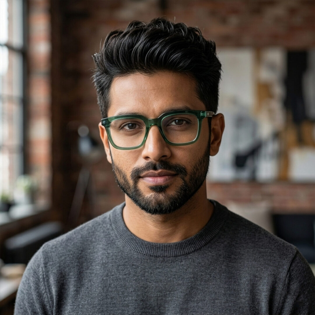 Lenskart Hustlr Z Pine Green Eyeglasses In Bangladesh