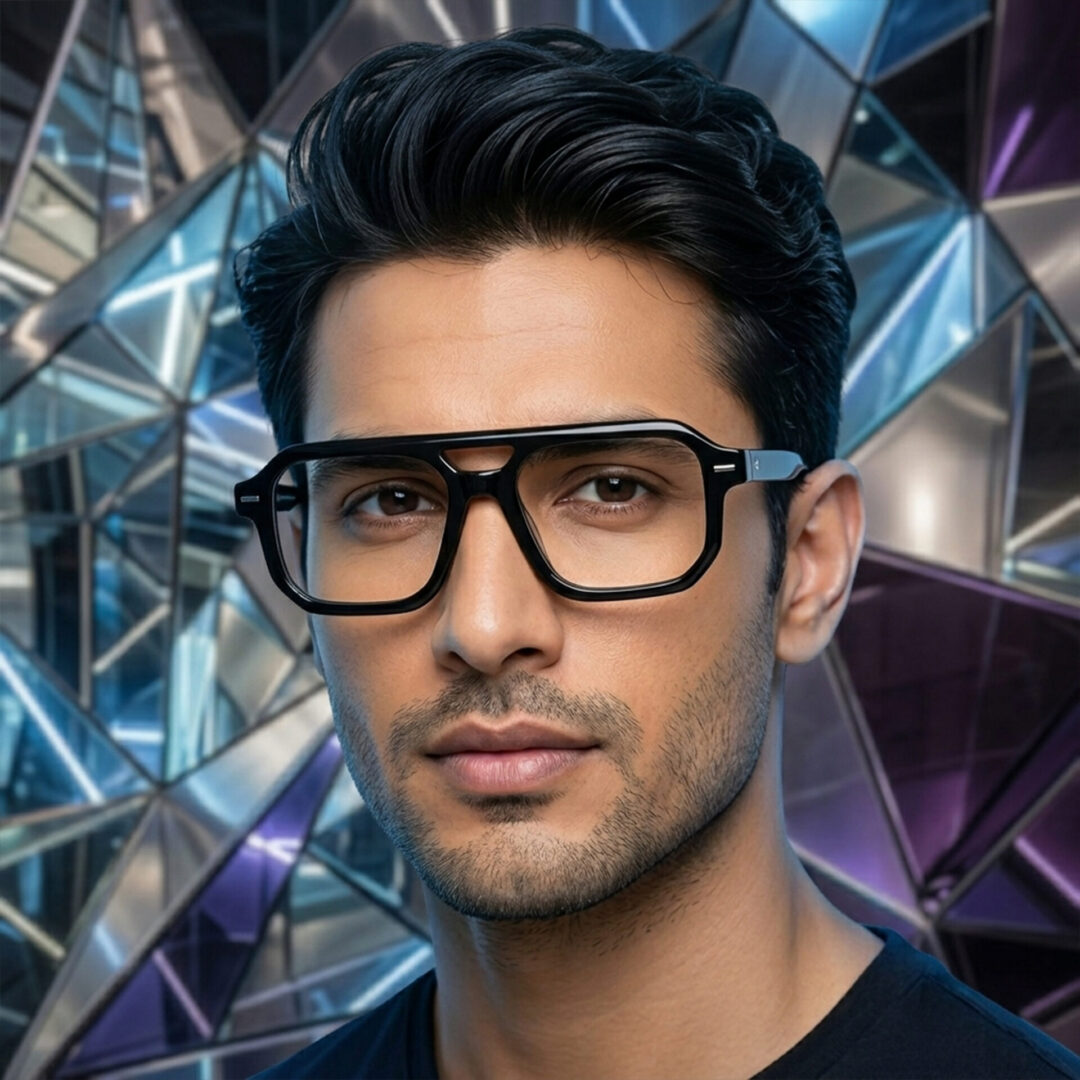 Lenskart STUDIO Classic Acetate LK E17045-C1 Eyeglasses