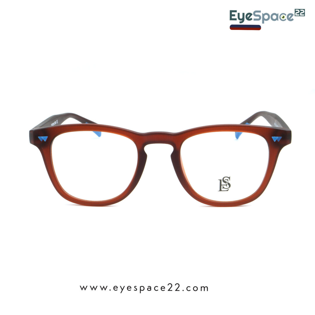 Modern frosted maroon prescription glasses frame best price online in BD.