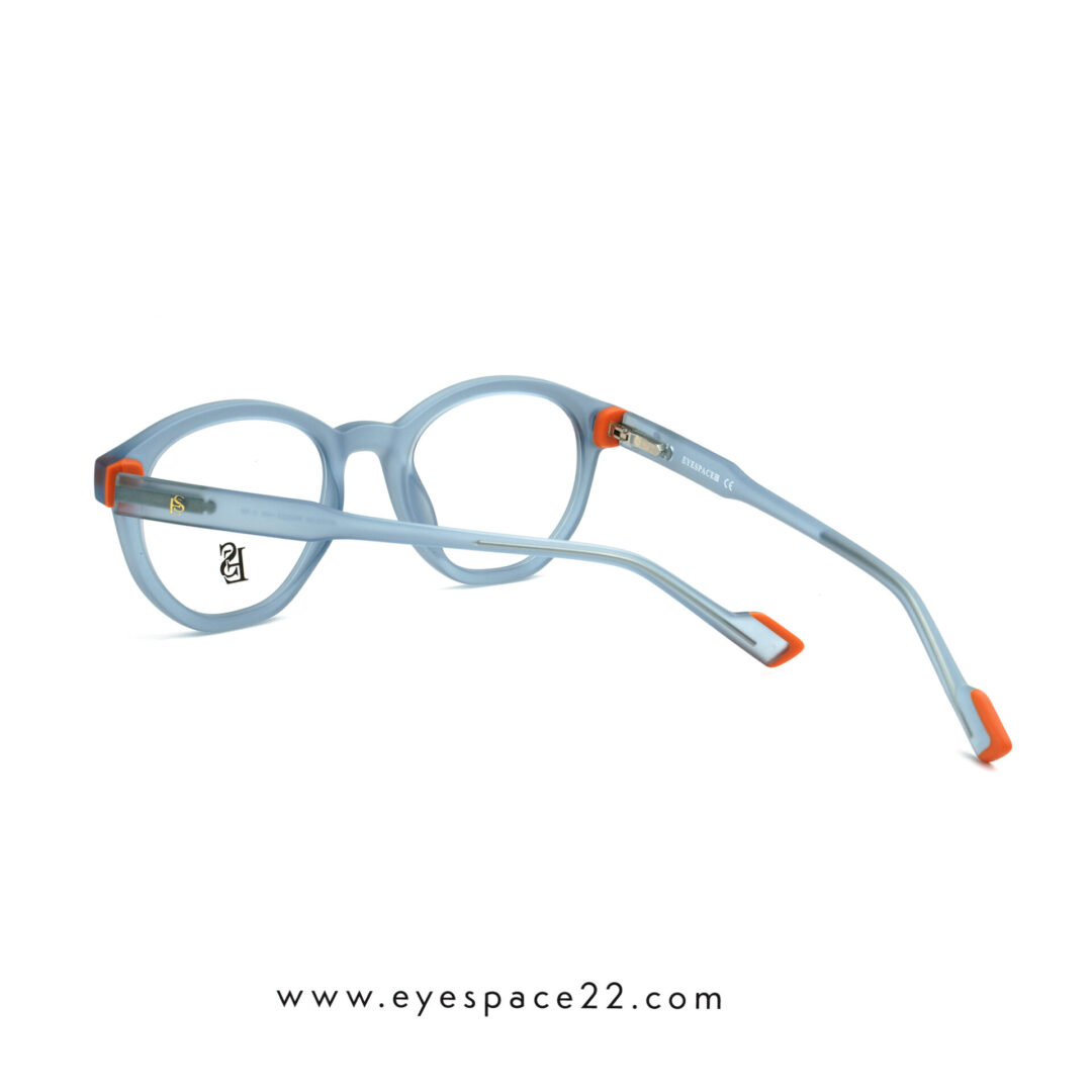 Eyespace22 ES MY02-04 Round Shape Ice Blue Eyeglasses for Men and Women