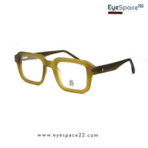 Buy Eyespace22 ES MY03-06 Matte Translucent Olive Green Eyeglasses Online