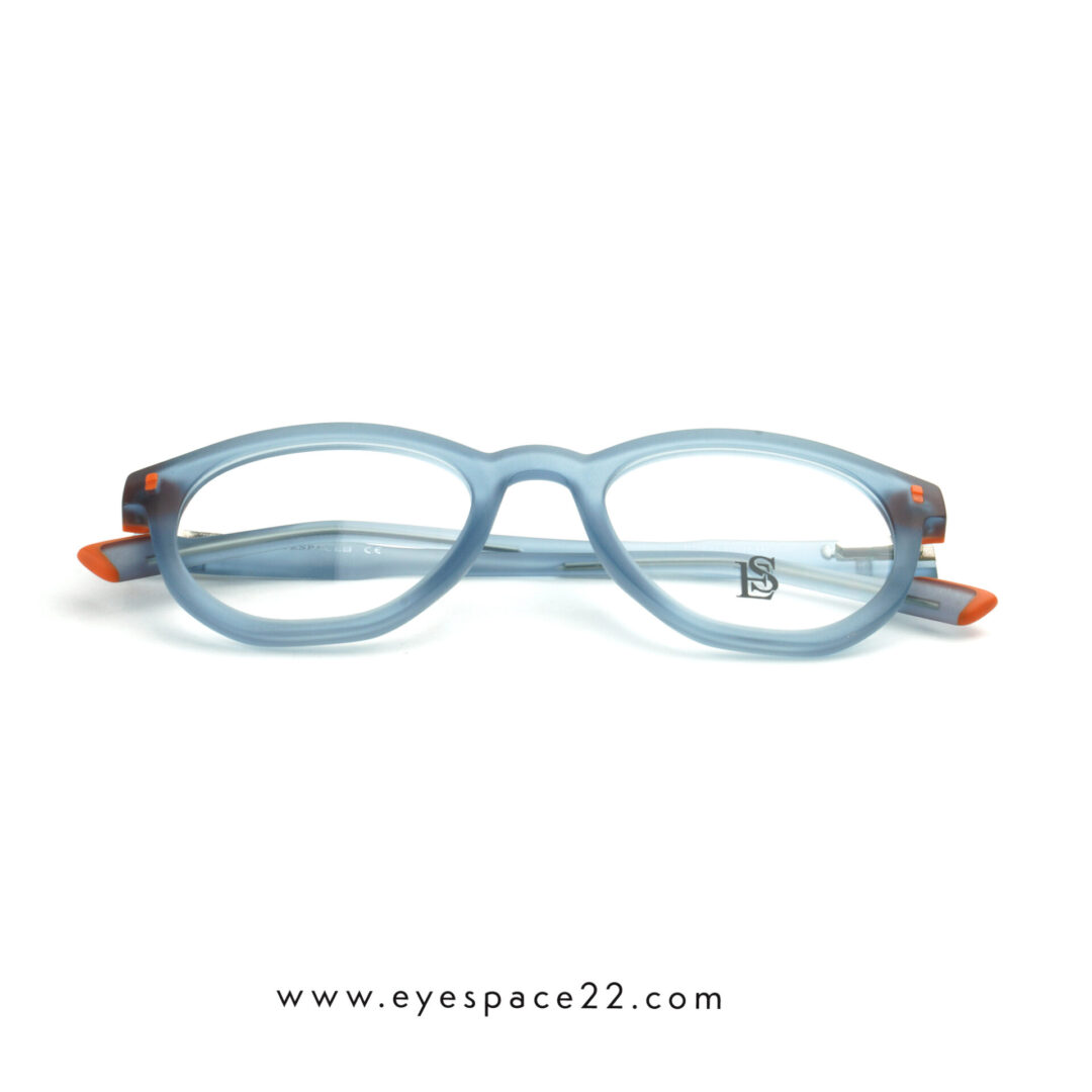 Eyespace22 ES MY02-04 Stylish Frosted Blue Round Glasses