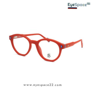 Buy Eyespace22 ES MY02-04 Red Round Eyeglasses Online