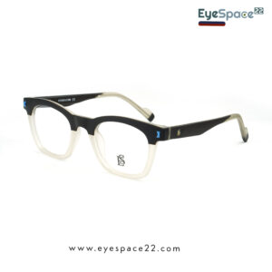 Buy Eyespace22 ES MY05-10 Matte Black Frosted Clear Eyeglasses Online