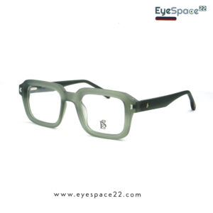 Buy Eyespace22 ES MY03-06 Matte Translucent Olive Green Eyeglasses Online