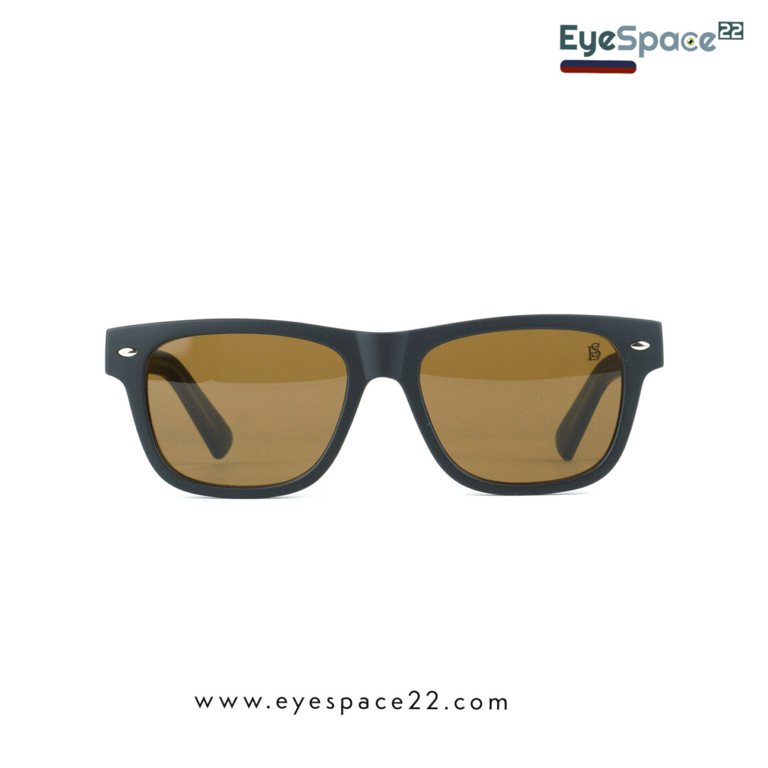 Eyespace22 ES6811 C2 Black Rectangle Frame Sunglasses