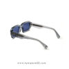 Police SPLU72 Men's Clear Grey Sunglasses