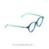 Love Moschino MOL553/F Full Rim Light Blue Eyewear Frame