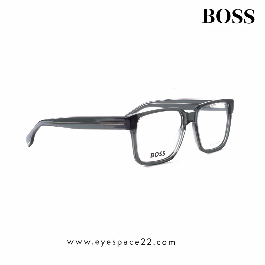 BOSS 1898 Modern Green Square Eyewear for Men