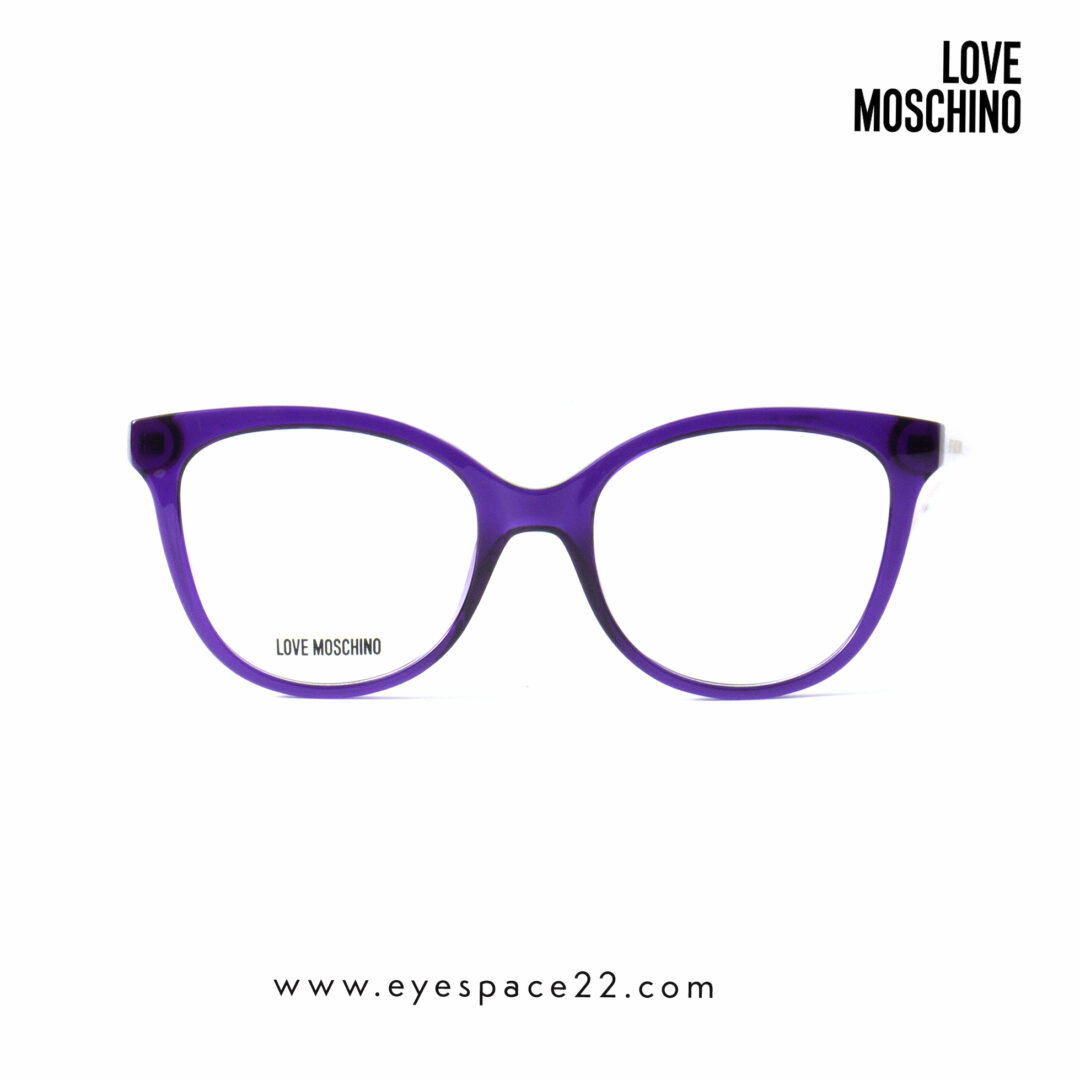Love Moschino Violet Eyeglasses Lightweight optication frame