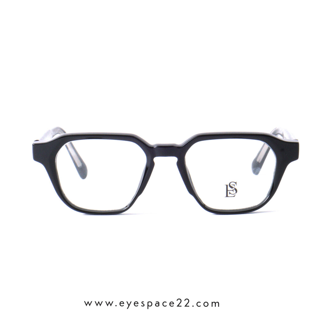 EyeSpace22 ES6236-2 C1 Lightweight Glossy Black Optical Eyewear