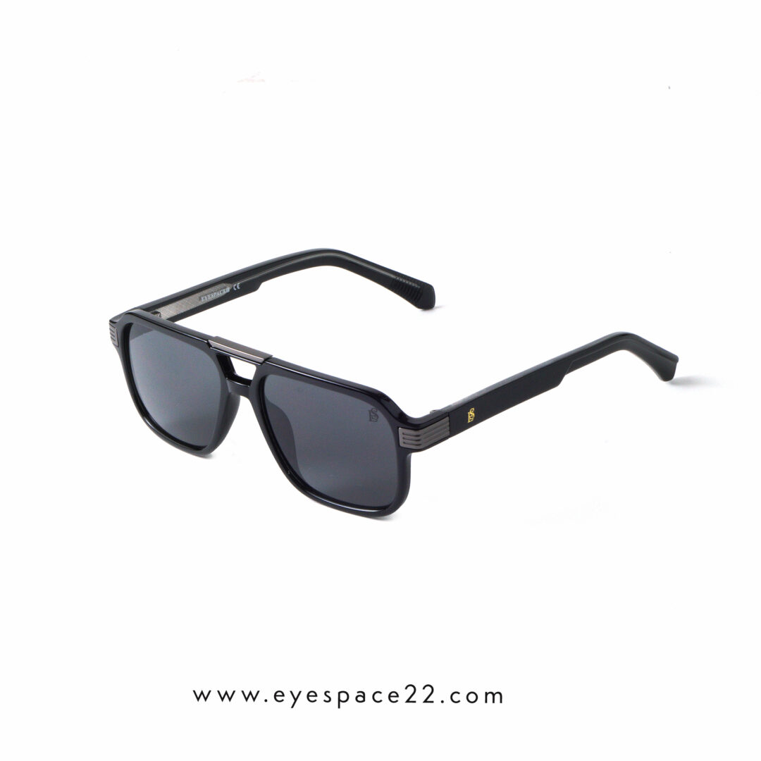 Buy EyeSpace22 ES10825 C1 Glossy Black Sunglasses in Bangladesh