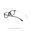 TR90 2816 C3 Premium Glossy Black Prescription Eyeglasses