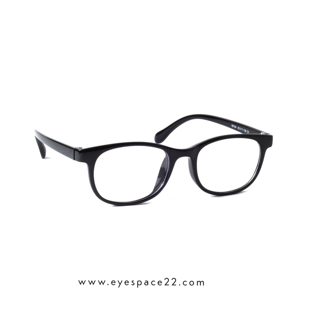 TR90 68164 C1 Premium Black Optical Frame