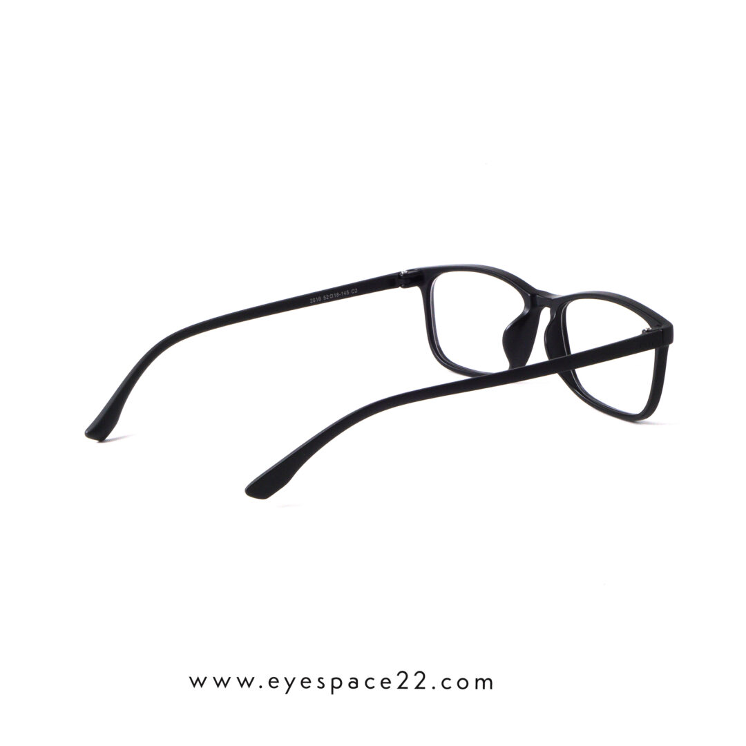 TR90 2816 C2 Lightweight Black TR90 Eyeglasses