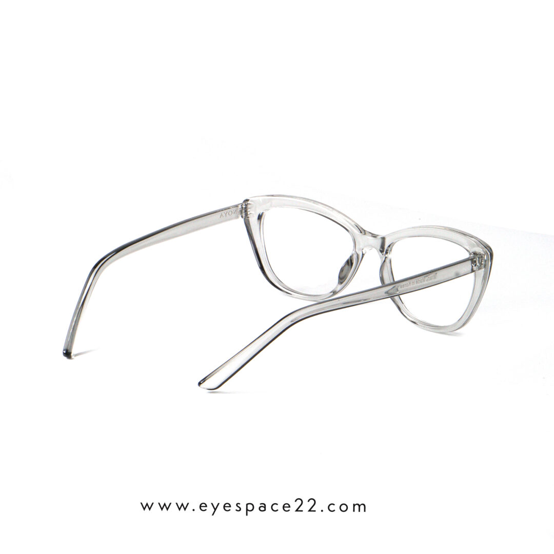 TR90 68188 C5 Full Rim Transparent Cat-Eye Eyewear