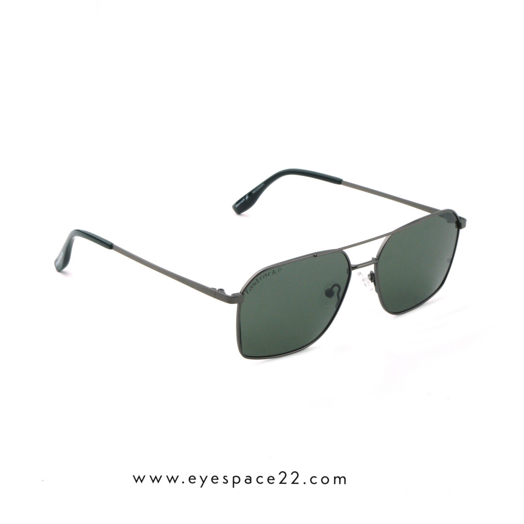 Fastrack Stylish Green Polarized Sunglasses for Men