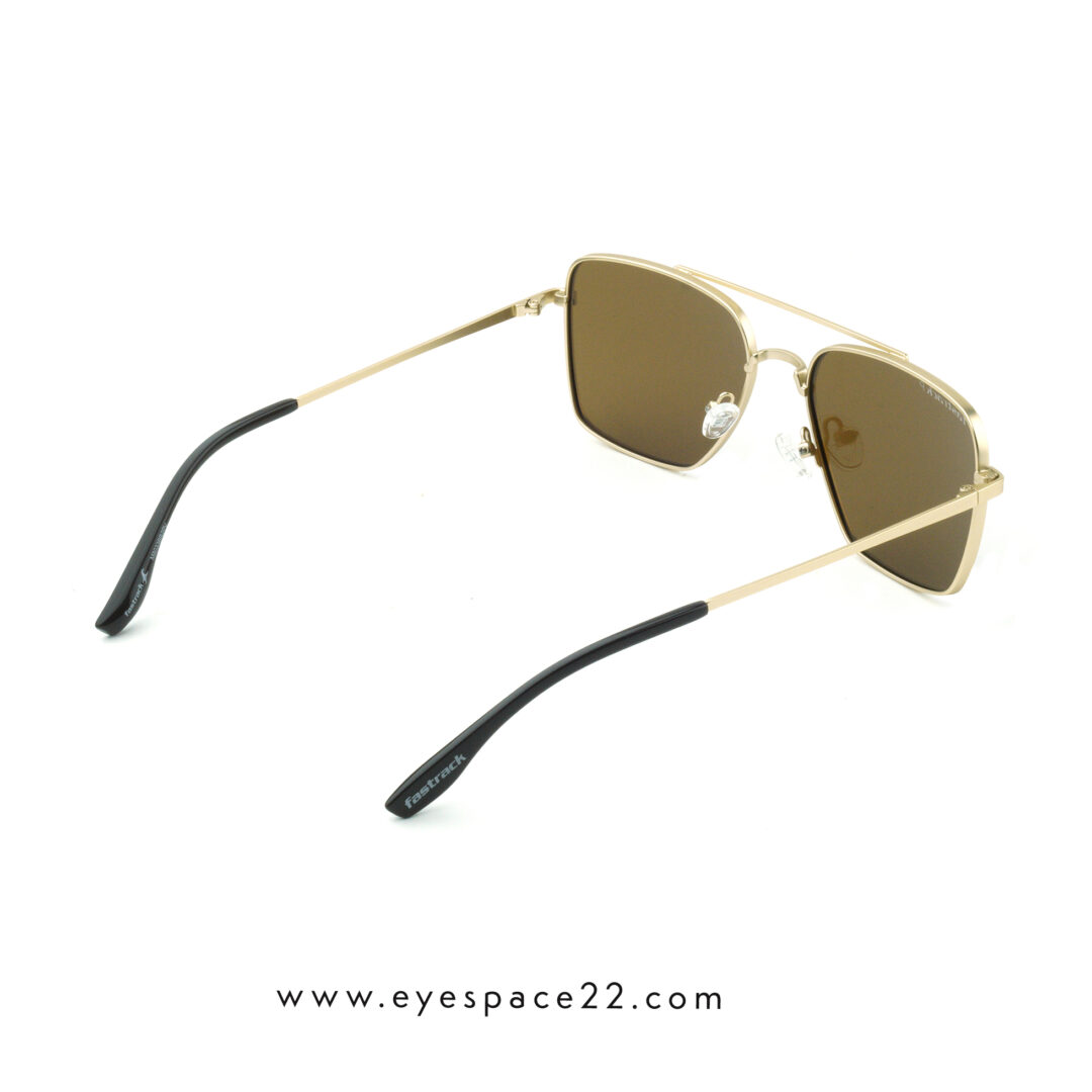 Fastrack Lightweight Brown Mirror Eyewear