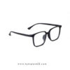 TR90 2828 C2 Full Rim Square Matte Black Eyewear