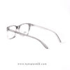 TR90 68144 C5 Lightweight Transparent Grey TR90 Eyeglasses