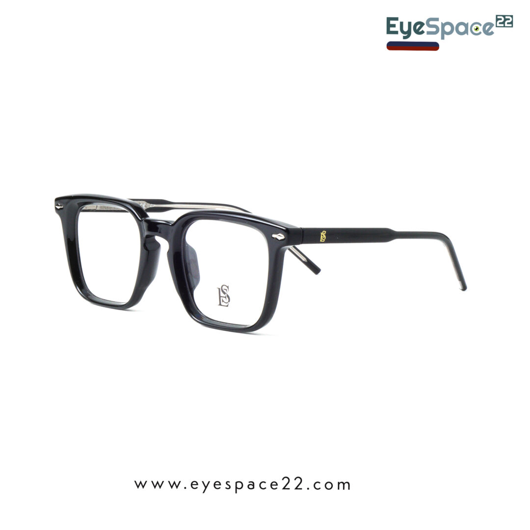 Buy EyeSpace22 ESTR6916 C1 Glossy Black Eyeglasses in Bangladesh