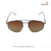 Fastrack M268BR1PV Lightweight Brown Aviator Sunglasses