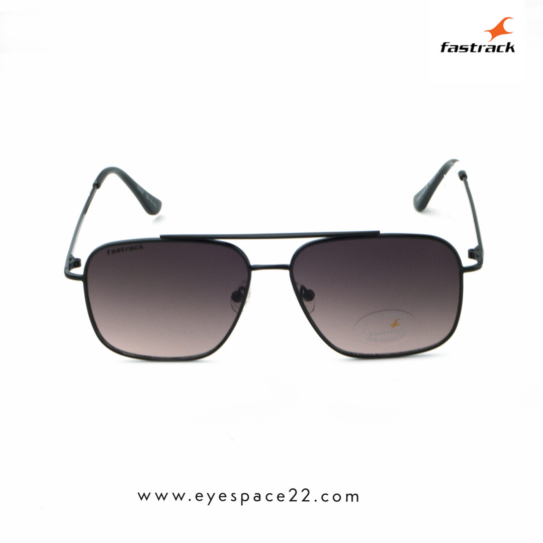 Fastrack M253GY11V Black Navigator Sunglasses